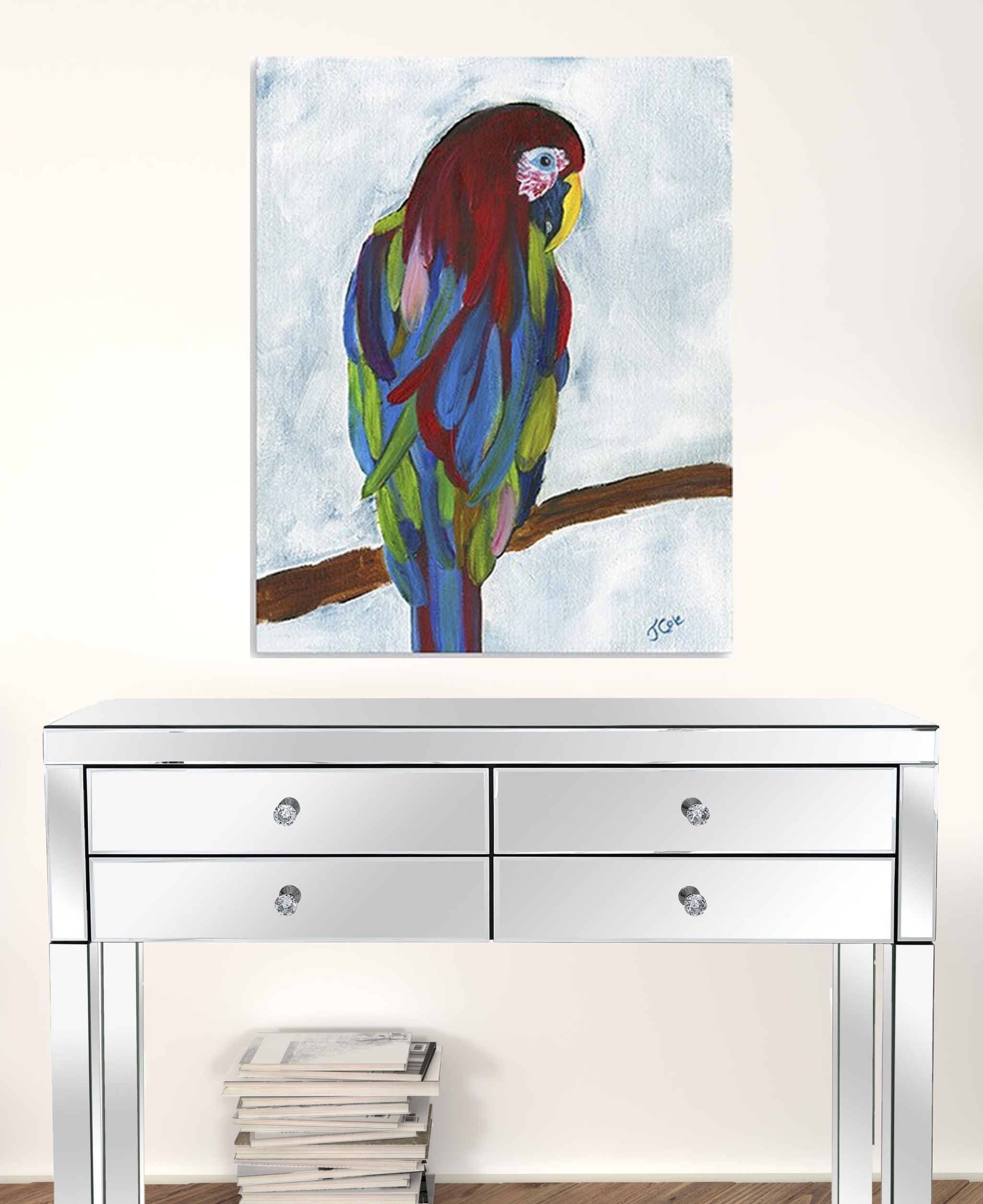 Tropical Parrot Canvas Wall Art - Bright and Vibrant 10 Tropical Parrot Canvas Wall Art - Bright and Vibrant