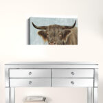 24" x 18" Bold No Bull Canvas Wall Art