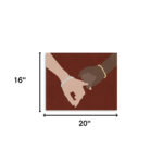 Small Friendship Promise Decorative Canvas Wall Art, 20" x 16"