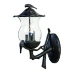 Avian Black Coral 3-Light Wall Lantern