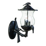 Avian Black Coral 3-Light Wall Lantern