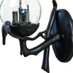 Avian Black Coral 3-Light Wall Lantern