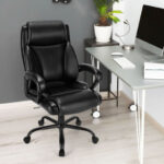 Big and Tall 400 lb High Back Leather Office Chair