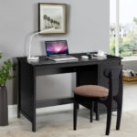 Ergonomic Computer Desk with Spacious Tabletop and 3 Storage Drawers 27 Ergonomic Computer Desk with Spacious Tabletop and 3 Storage Drawers