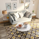Modern Faux Marble Coffee Table and Side Tables with Steel Base (Set of 3) 15 Modern Faux Marble Coffee Table and Side Tables with Steel Base (Set of 3)