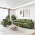 Modular L-Shaped Sectional Sofa with Storage and USB Ports