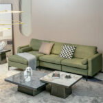 Modular L-Shaped Sectional Sofa with USB Ports and Storage