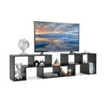 Adjustable TV Stand with Shelves for TVs Up to 65 Inches (3-Piece) 31 Adjustable TV Stand with Shelves for TVs Up to 65 Inches (3-Piece)
