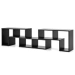 Adjustable TV Stand with Shelves for TVs Up to 65 Inches (3-Piece) 32 Adjustable TV Stand with Shelves for TVs Up to 65 Inches (3-Piece)