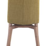 Mid-Century Modern Tufted Dining Chair Pea Green (Set of 2) 12 Mid-Century Modern Tufted Dining Chair Pea Green (Set of 2)