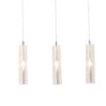Five Bulb Chrome Ceiling Lamp with Sleek Halogen Lights 6 Five Bulb Chrome Ceiling Lamp with Sleek Halogen Lights