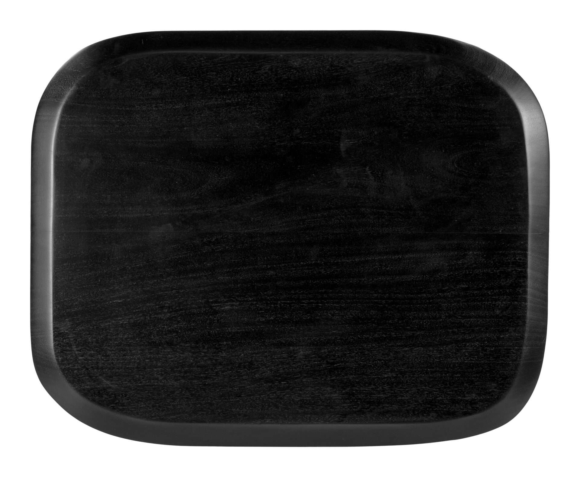 Solid Acacia Wood Modern Square Side Table with Rubber Feet 6 Solid Acacia Wood Modern Square Side Table with Rubber Feet - Image 6