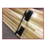 University of Utah Shuffleboard Table with Navajo Finish
