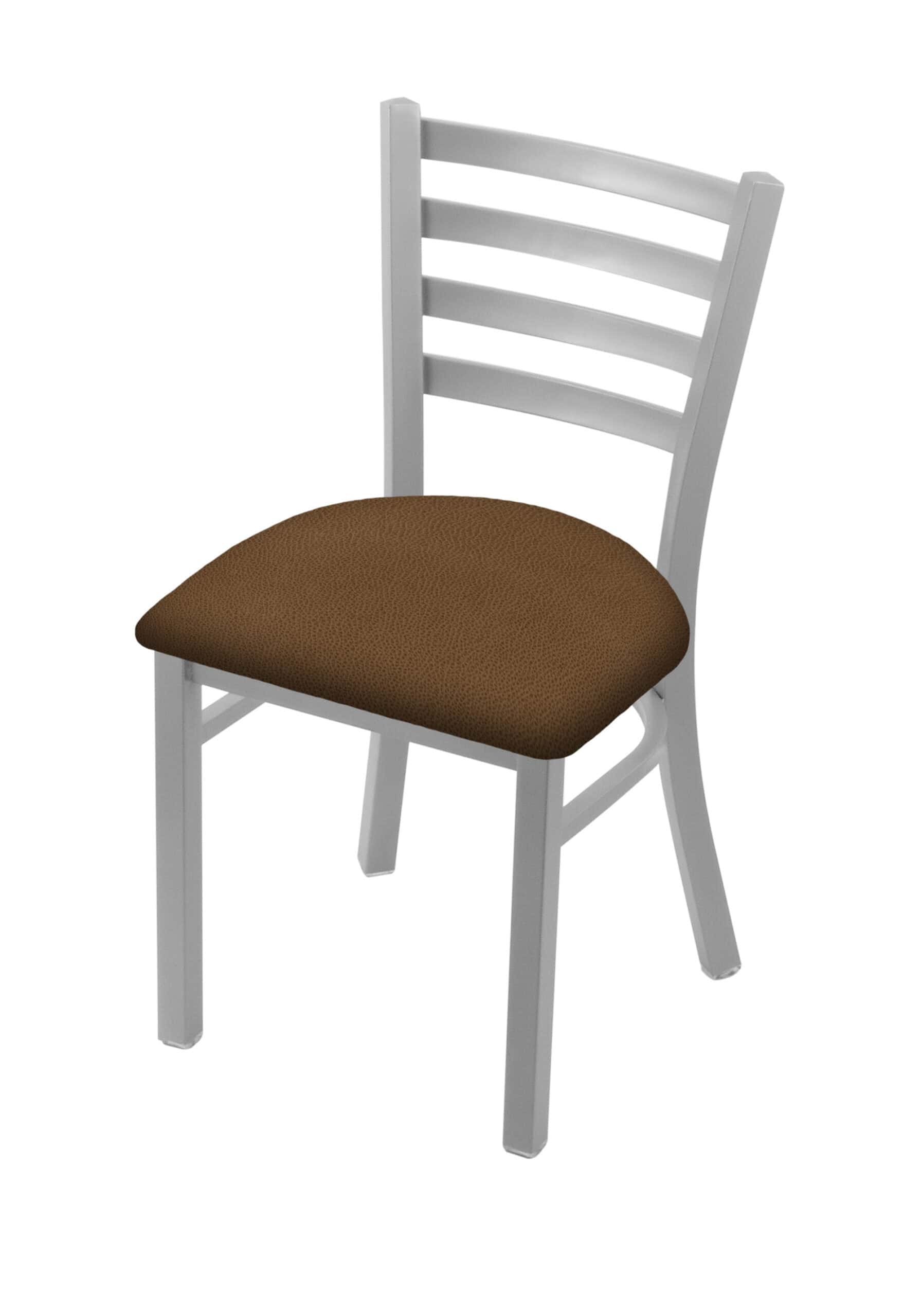 18-Inch Ladder Back Chair with Steel Frame, Anodized Nickel Finish, and Rein Thatch Seat 5 18-Inch Ladder Back Chair with Steel Frame, Anodized Nickel Finish, and Rein Thatch Seat