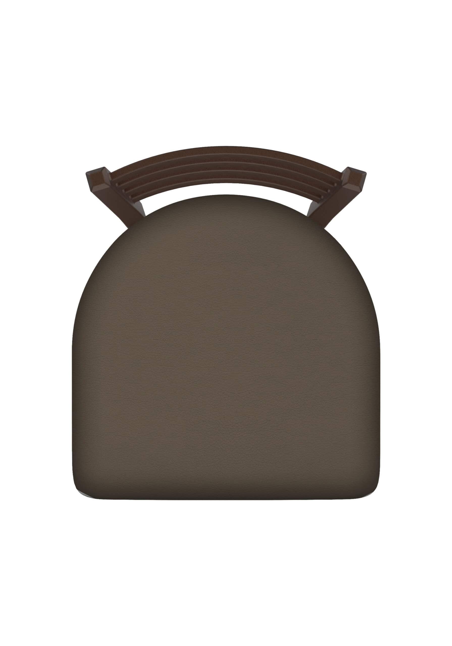 18-Inch Ladder Back Chair with Steel Frame, Bronze Finish, and Canter Earth Seat 6 18-Inch Ladder Back Chair with Steel Frame, Bronze Finish, and Canter Earth Seat