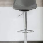 32 Inch Gray Steel Swivel Low Back Bar Stool With Footrest 10 32 Inch Gray Steel Swivel Low Back Bar Stool With Footrest