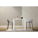 30-Inch Gray Steel Low Back Bar Stool With Footrest 15 30-Inch Gray Steel Low Back Bar Stool With Footrest