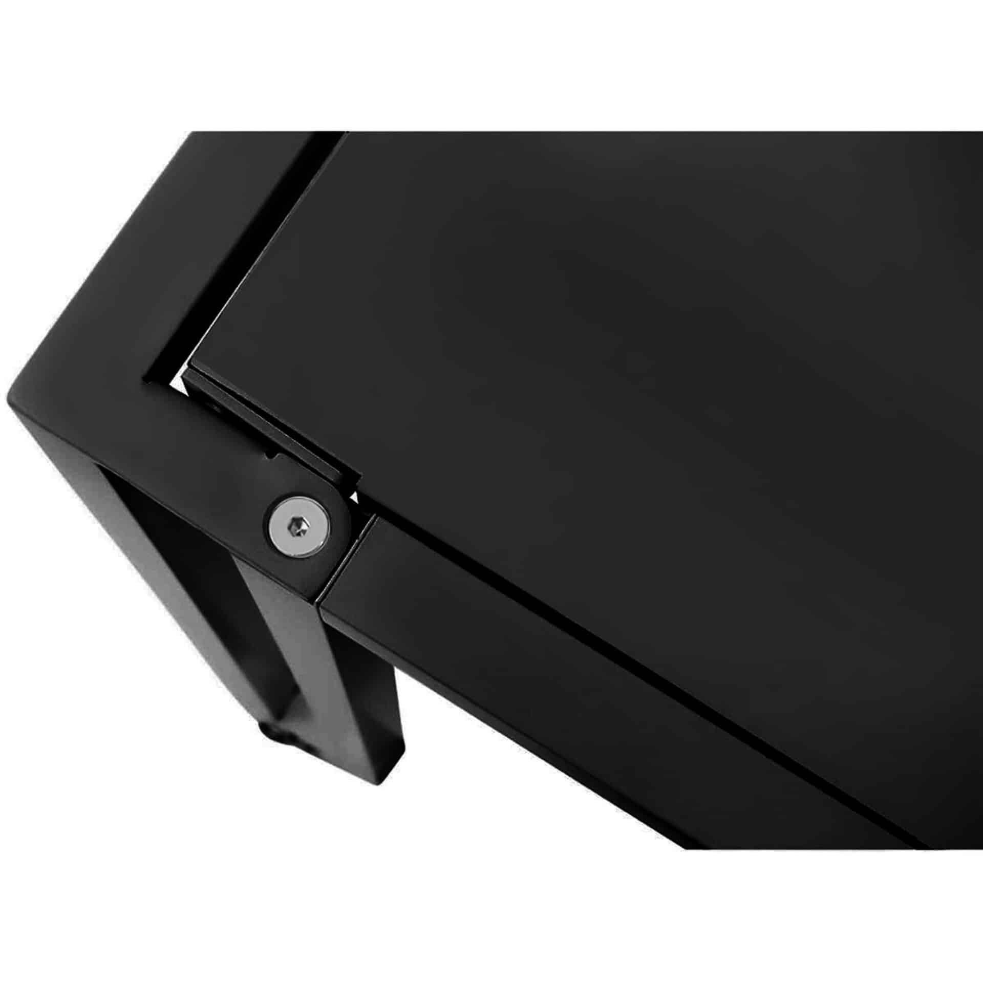 47 Inch Black Writing Desk With Foldable Design 8 47 Inch Black Writing Desk With Foldable Design - Image 8