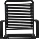 Black Adjustable Swivel Bungee Office Chair With Lumbar Support 9 Black Adjustable Swivel Bungee Office Chair With Lumbar Support
