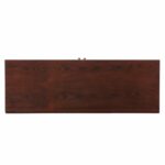 Rustic Brown Wood Sideboard with Glass Doors and Storage 17 Rustic Brown Wood Sideboard with Glass Doors and Storage