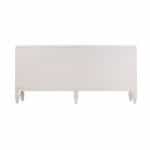White Solid Wood Sideboard with Shelves and Doors (1) 14 White Solid Wood Sideboard with Shelves and Doors (1)