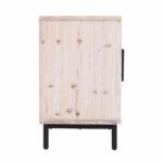 Rustic Reclaimed Wood Accent Cabinet with Black Hardware and Legs 12 Rustic Reclaimed Wood Accent Cabinet with Black Hardware and Legs