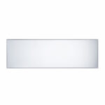 Silver Wood and Glass Credenza with Three Drawers and Doors 15 Silver Wood and Glass Credenza with Three Drawers and Doors