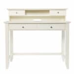 Creamy White Traditional Secretary Writing or Computer Desk 10 Creamy White Traditional Secretary Writing or Computer Desk