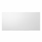 White Writing Desk With Two Drawers and Rectangular Top 15 White Writing Desk With Two Drawers and Rectangular Top
