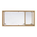 Gold Glass Writing Desk with Shelves and Accessory Rails 17 Gold Glass Writing Desk with Shelves and Accessory Rails