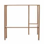 Gold Glass Corner Desk with Metal Base for Small Spaces 13 Gold Glass Corner Desk with Metal Base for Small Spaces