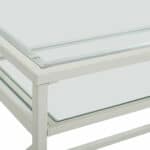 Clear and White Glass Writing Desk for Home Office Spaces 16 Clear and White Glass Writing Desk for Home Office Spaces