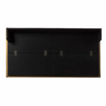 Black and Gold Adjustable Height Writing Desk with Rustic Style 15 Black and Gold Adjustable Height Writing Desk with Rustic Style