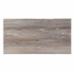 Brown Faux Marble Writing Desk with Geometric Base and Sled Design 14 Brown Faux Marble Writing Desk with Geometric Base and Sled Design
