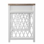 Natural White Writing Desk with Three Drawers for Home Offices 13 Natural White Writing Desk with Three Drawers for Home Offices