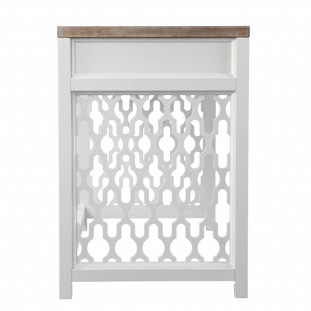 Natural White Writing Desk with Three Drawers for Home Offices 4 Natural White Writing Desk with Three Drawers for Home Offices - Image 4