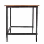 Natural Reclaimed Wood and Black Writing Desk for Small Spaces 13 Natural Reclaimed Wood and Black Writing Desk for Small Spaces