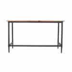 Natural Reclaimed Wood and Black Writing Desk for Small Spaces 14 Natural Reclaimed Wood and Black Writing Desk for Small Spaces