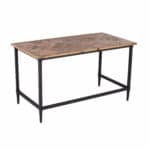 Natural Reclaimed Wood and Black Writing Desk for Small Spaces 15 Natural Reclaimed Wood and Black Writing Desk for Small Spaces