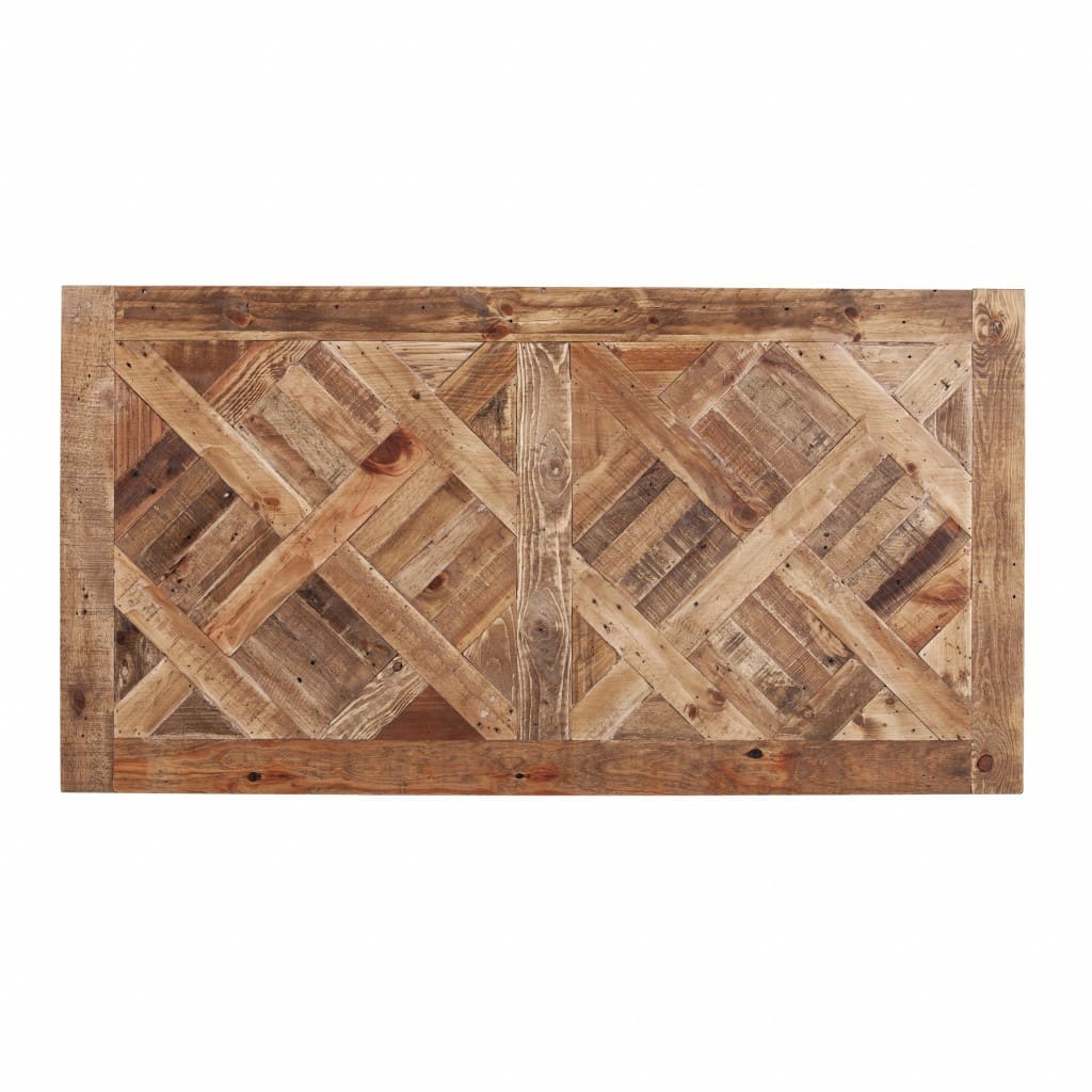 Natural Reclaimed Wood and Black Writing Desk for Small Spaces 7 Natural Reclaimed Wood and Black Writing Desk for Small Spaces - Image 7