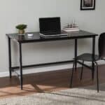 Reclaimed Wood and Metal Black Desk for Home Office 16 Reclaimed Wood and Metal Black Desk for Home Office