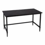 Reclaimed Wood and Metal Black Desk for Home Office 12 Reclaimed Wood and Metal Black Desk for Home Office