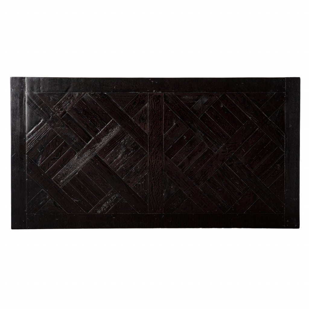 Reclaimed Wood and Metal Black Desk for Home Office 6 Reclaimed Wood and Metal Black Desk for Home Office - Image 6
