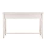 White Poplar Solid Wood Writing Desk With Three Drawers 14 White Poplar Solid Wood Writing Desk With Three Drawers