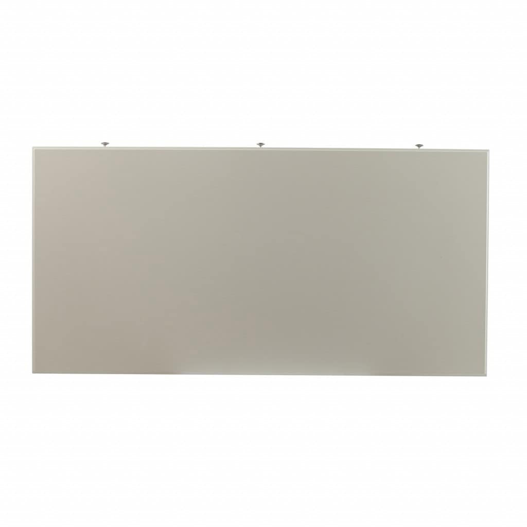 Farmhouse Gray Desk with Silver Knobs and X Frame 6 Farmhouse Gray Desk with Silver Knobs and X Frame - Image 6