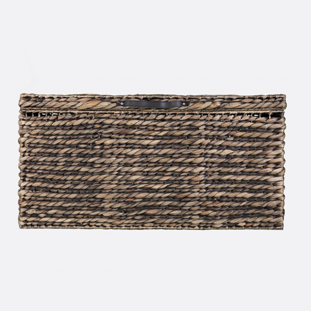 33 Inch Brown Rattan Wicker Metal Lift Top Coffee Table 1 33 Inch Brown Rattan Wicker Metal Lift Top Coffee Table