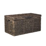 33 Inch Brown Rattan Wicker Metal Lift Top Coffee Table 11 33 Inch Brown Rattan Wicker Metal Lift Top Coffee Table