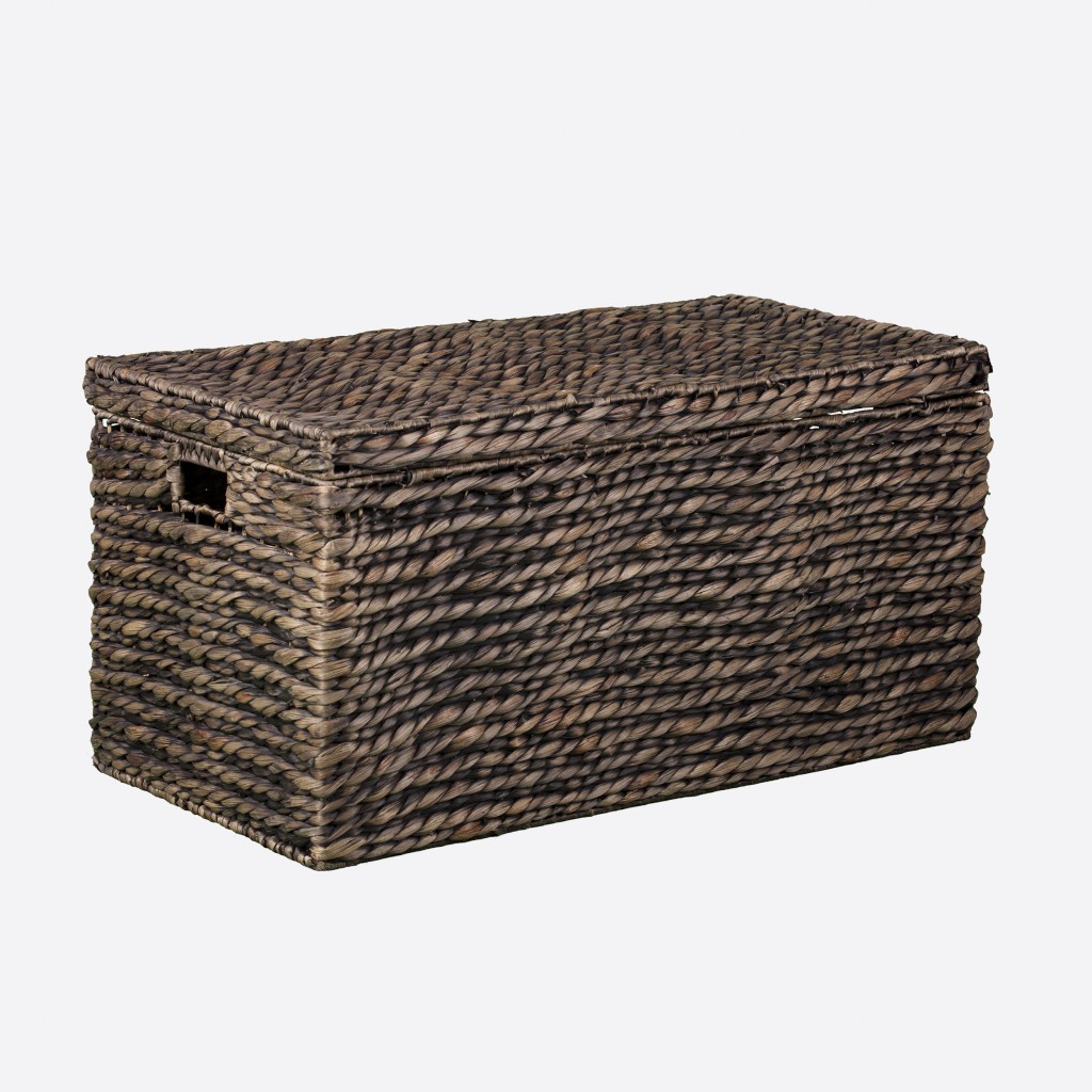 33 Inch Brown Rattan Wicker Metal Lift Top Coffee Table 6 33 Inch Brown Rattan Wicker Metal Lift Top Coffee Table - Image 6