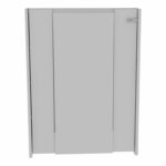 White Wall Mounted Writing Desk for Living Room or Office 9 White Wall Mounted Writing Desk for Living Room or Office