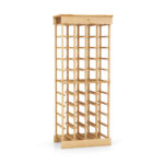 Modular Pine Wood Wine Rack Holds 40 Bottles 10 Modular Pine Wood Wine Rack Holds 40 Bottles